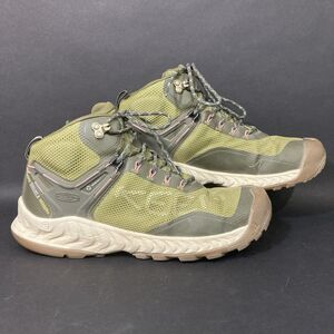 Keen NXIS EVO Mid - Women's Sz 11 - Olive Drab Birch Hiking Boots - 1025912